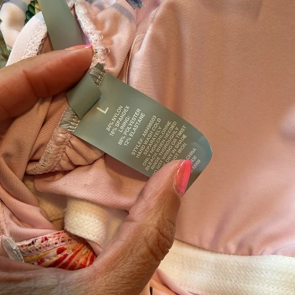 Antonio Melani Jennifer Sumko sea shell one piece swimsuit swim size - Picture 7 of 8